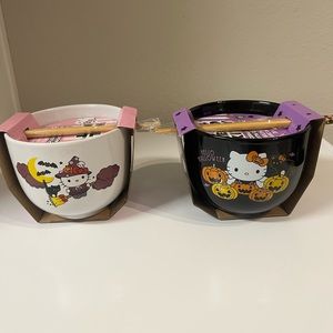 Hello Kitty Halloween Ramen Bowl Bundle